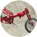 bikes bike icon - durable powder coating