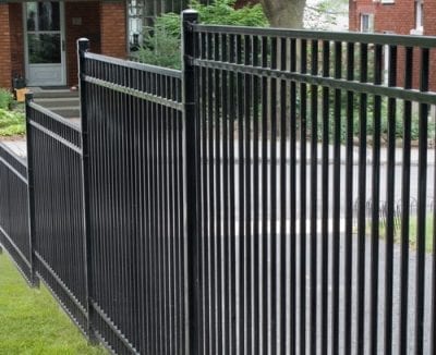 Iron fencing installation Ottawa