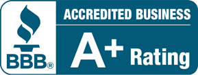 BB Accredited Business A+ Rating 