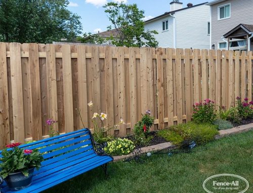 What is the price range for wood fencing?