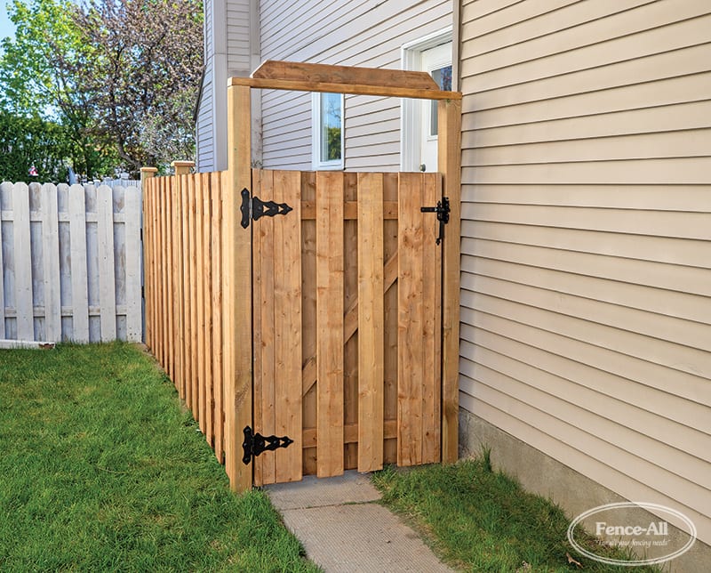 Orleans Gate | Wood Gates | Products | Fence All | Ottawa