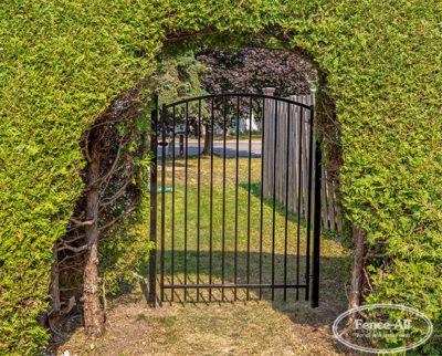 arched liberty iron gate