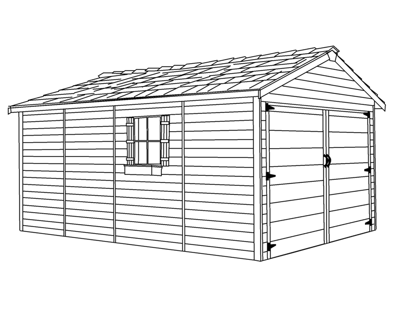 20x12 car shed