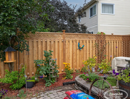 Is there an ideal time of year to build a fence to minimize damage to my garden?